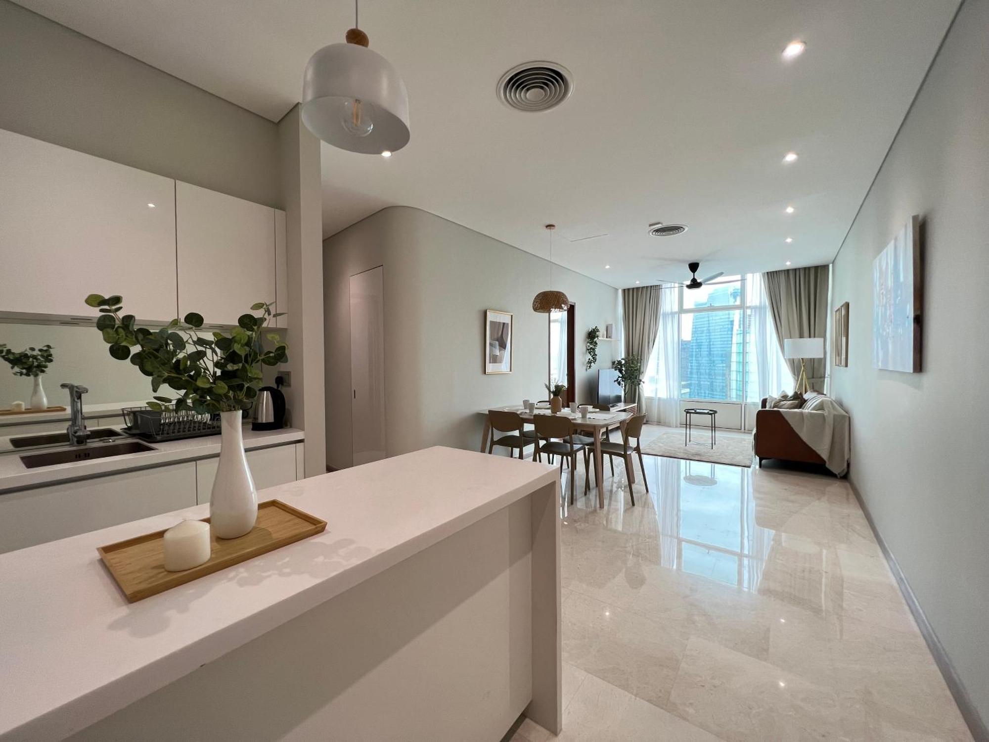 Pangsapuri Sky Charming 3br Klcc View Kuala Lumpur