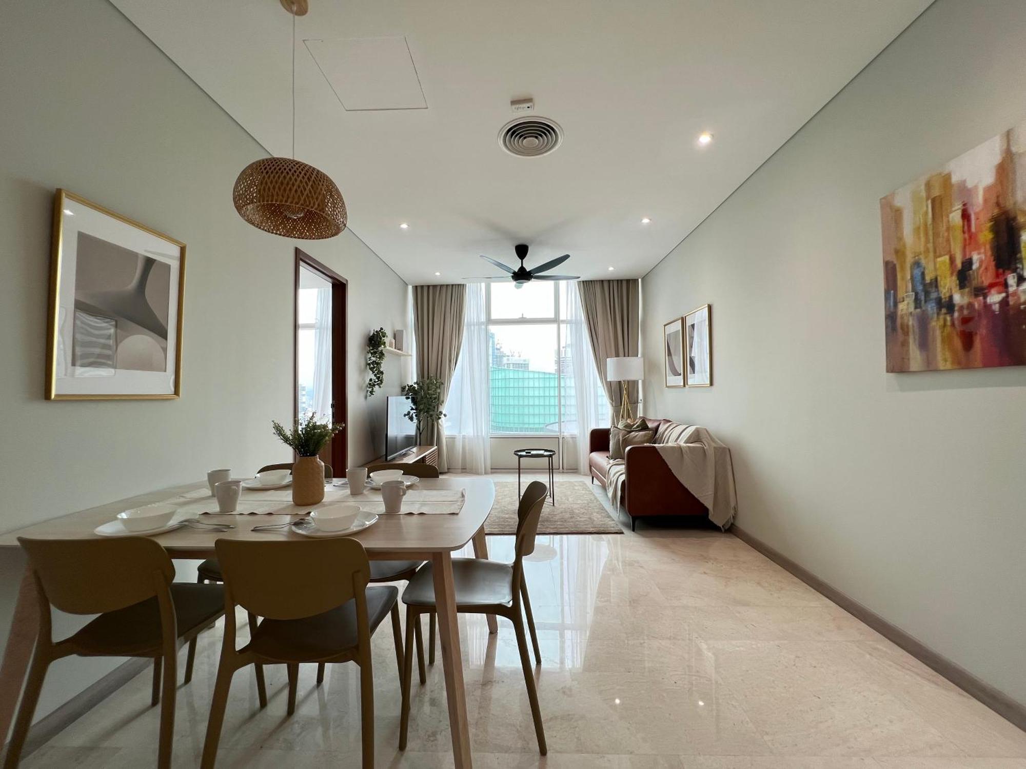 Pangsapuri Sky Charming 3br Klcc View Kuala Lumpur